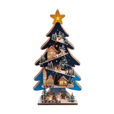 Деревянная ёлка 60 см - купить в Мартыново